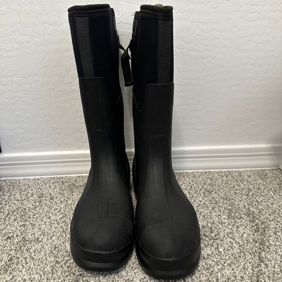 Muck Chore Classic XF Black Waterproof Pull On Boots Men’s Size 12 - Picture 2 of 8